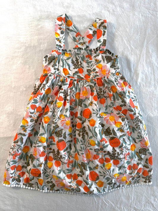 #30 Igrid Olsen Citrus Print Dress - EUC - 4