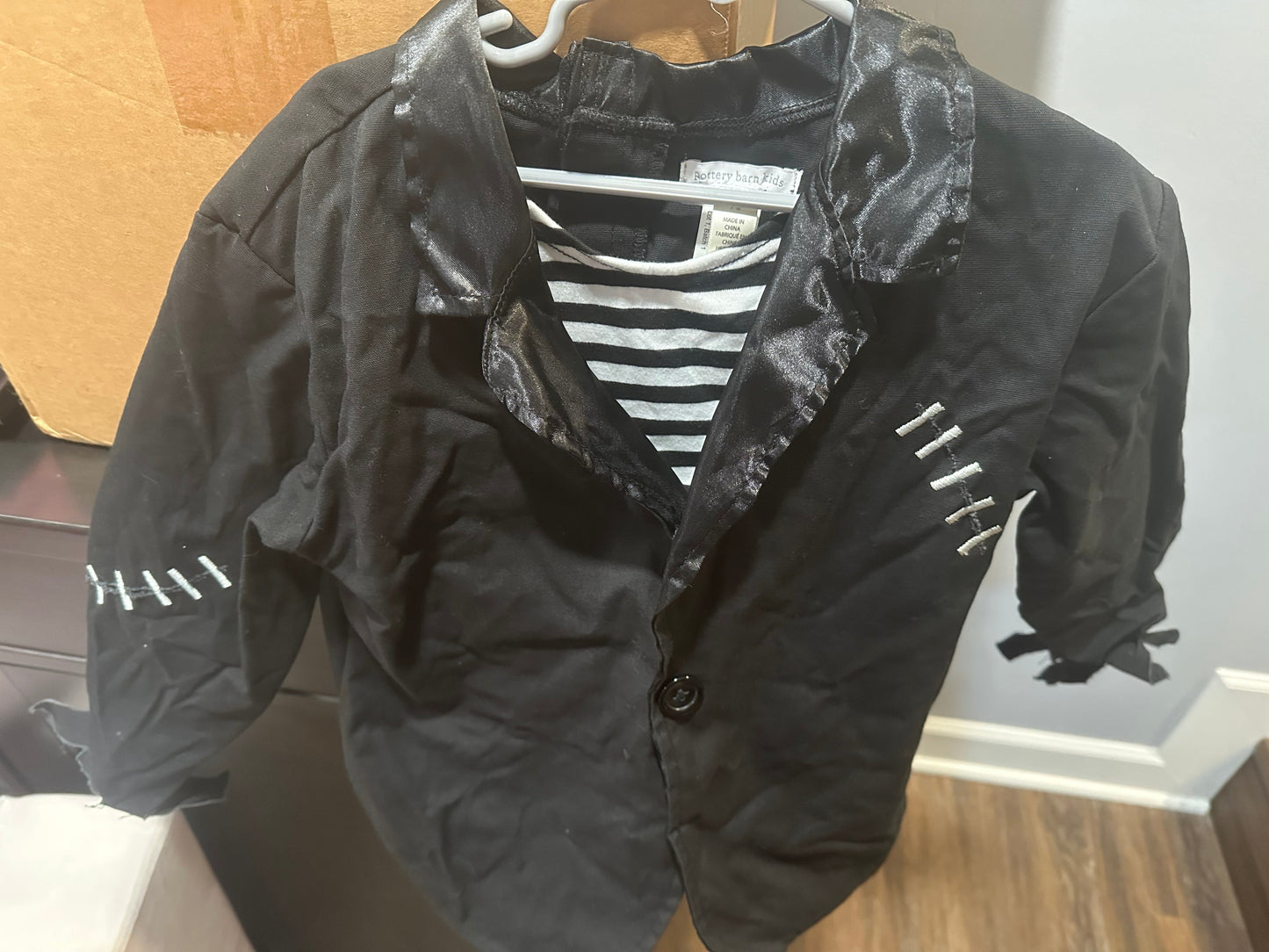 #24 7/8 potterybarn kids Frankenstein costume