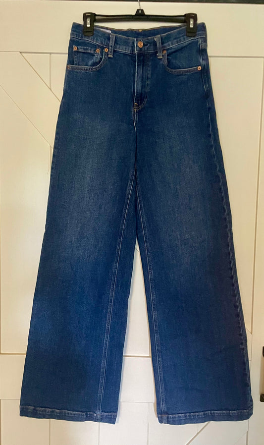 Seller #73 Gap High Stride Wide Leg Jeans Women’s Size 4L