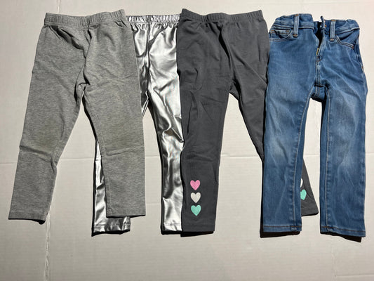 #98 Girls 3T Pants Bundle
