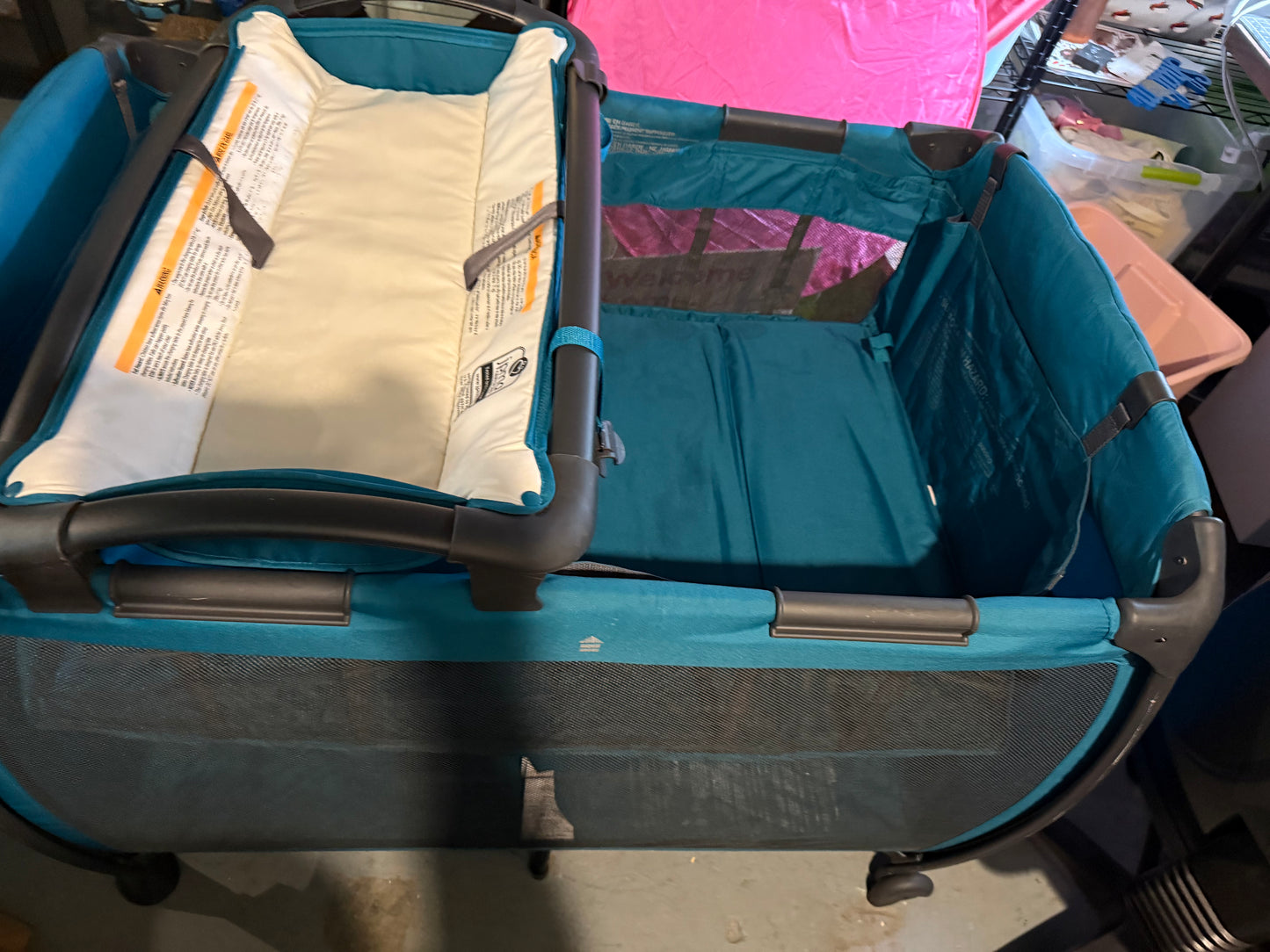 Joovy Room-Playard, Nursery Center, Bassinet, Changing-Table