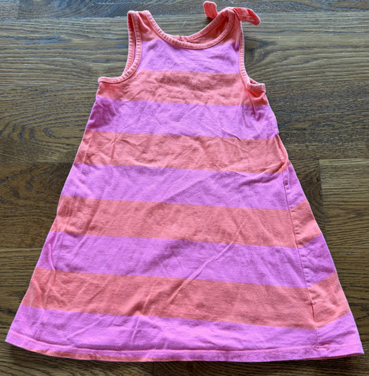52 - Girls 4T Baby Gap Orange and Pink Dress