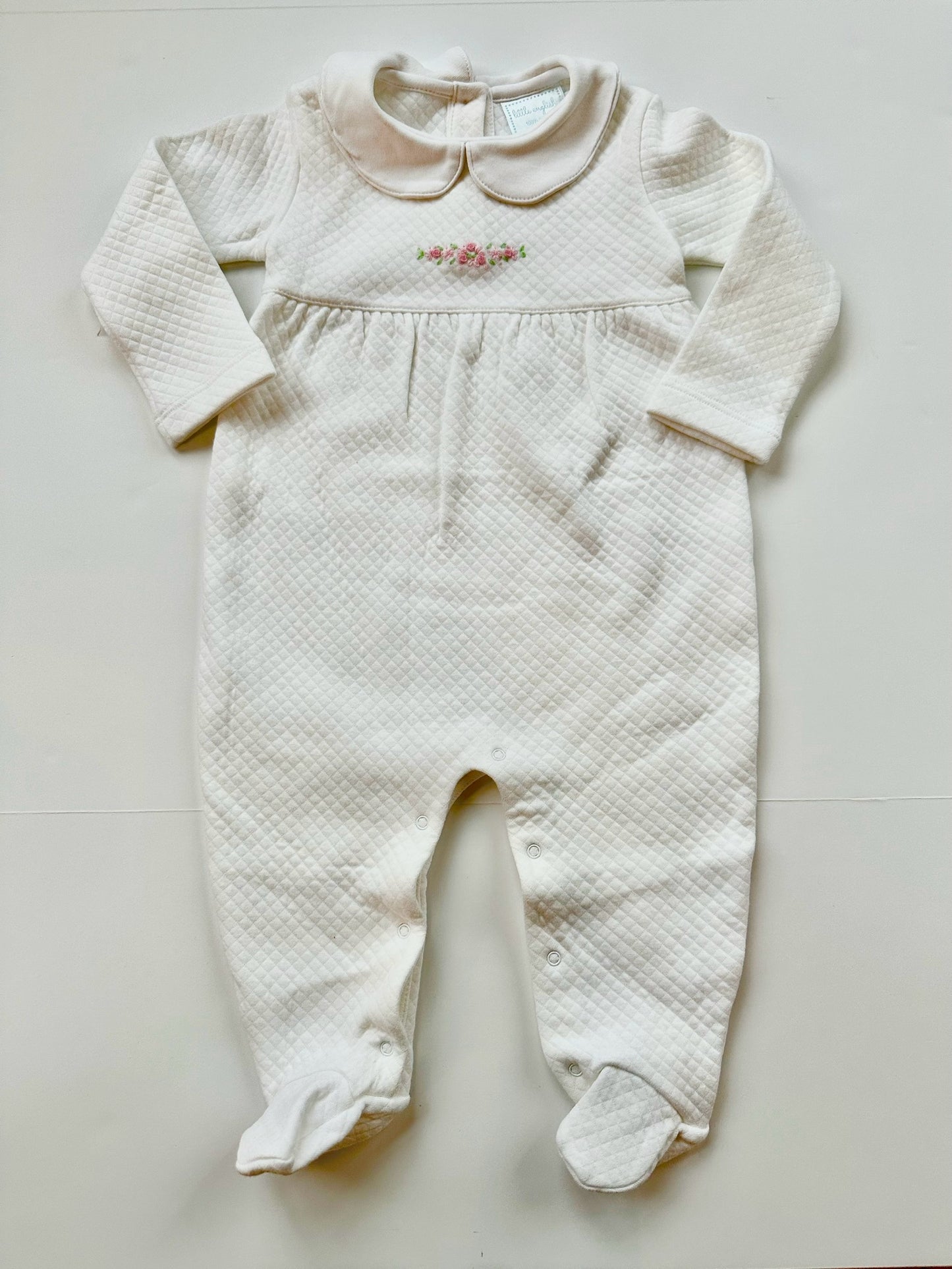 Little English 18 month footed romper
