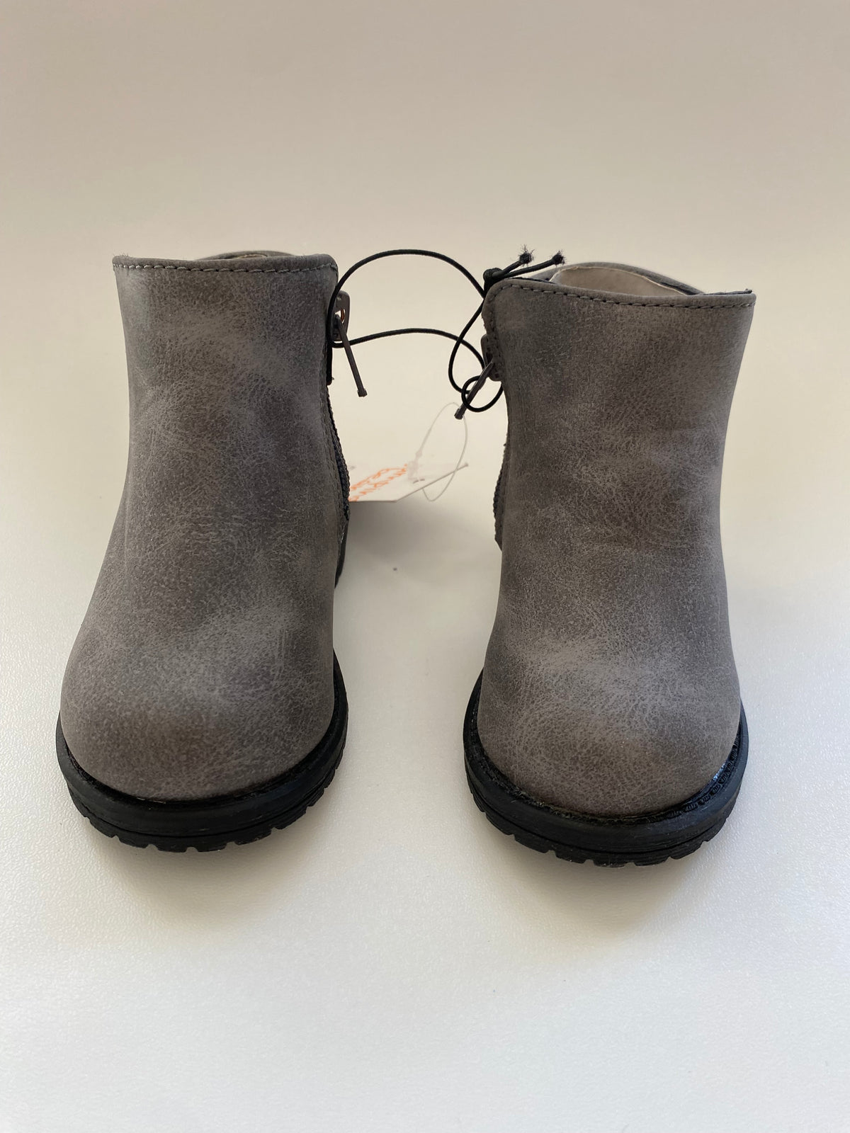 #117, Girls shoes 5c, Jumping Beans gray sparkle boots, New