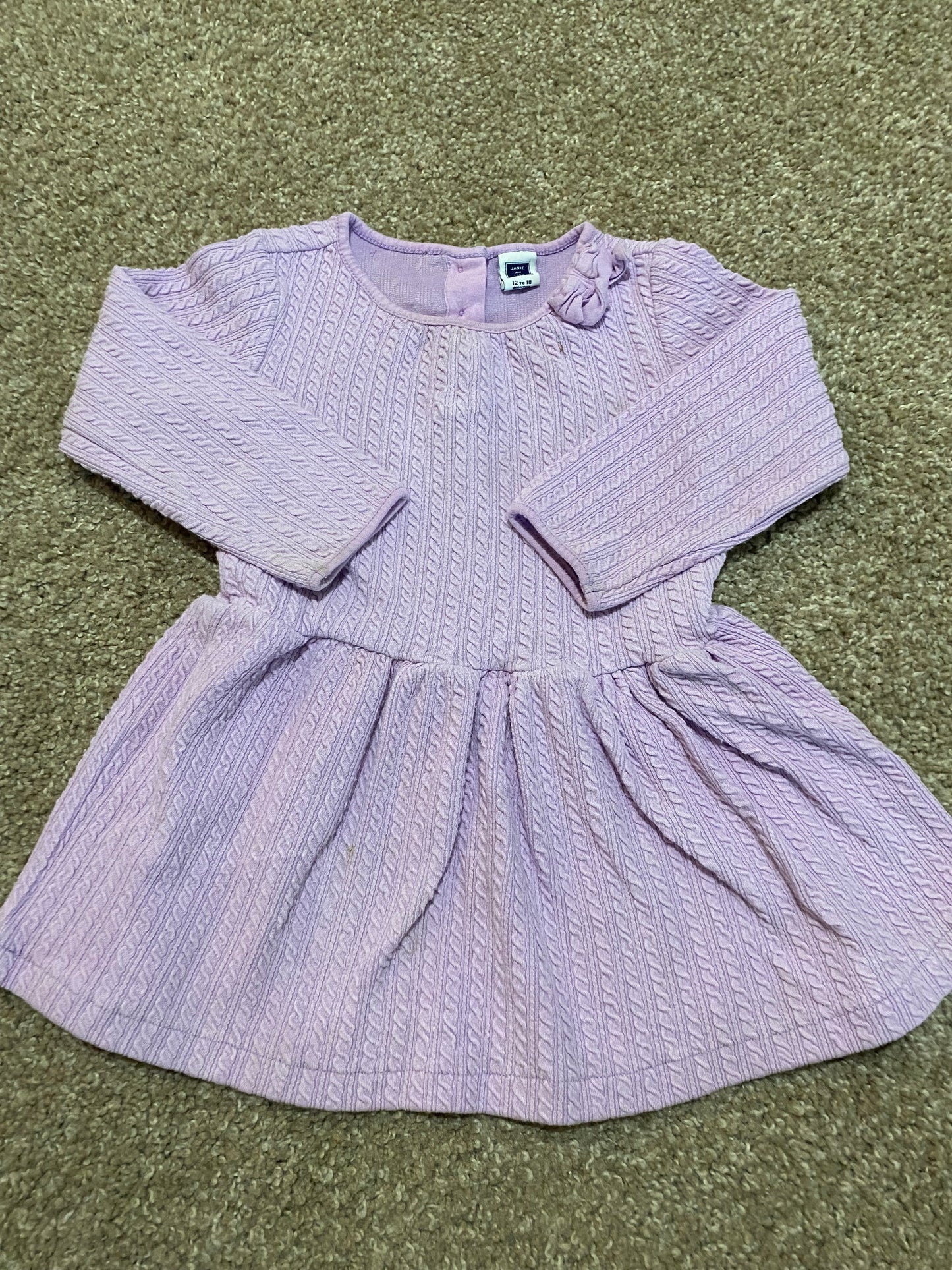 Janie and Jack 12-18 Month sweater dress