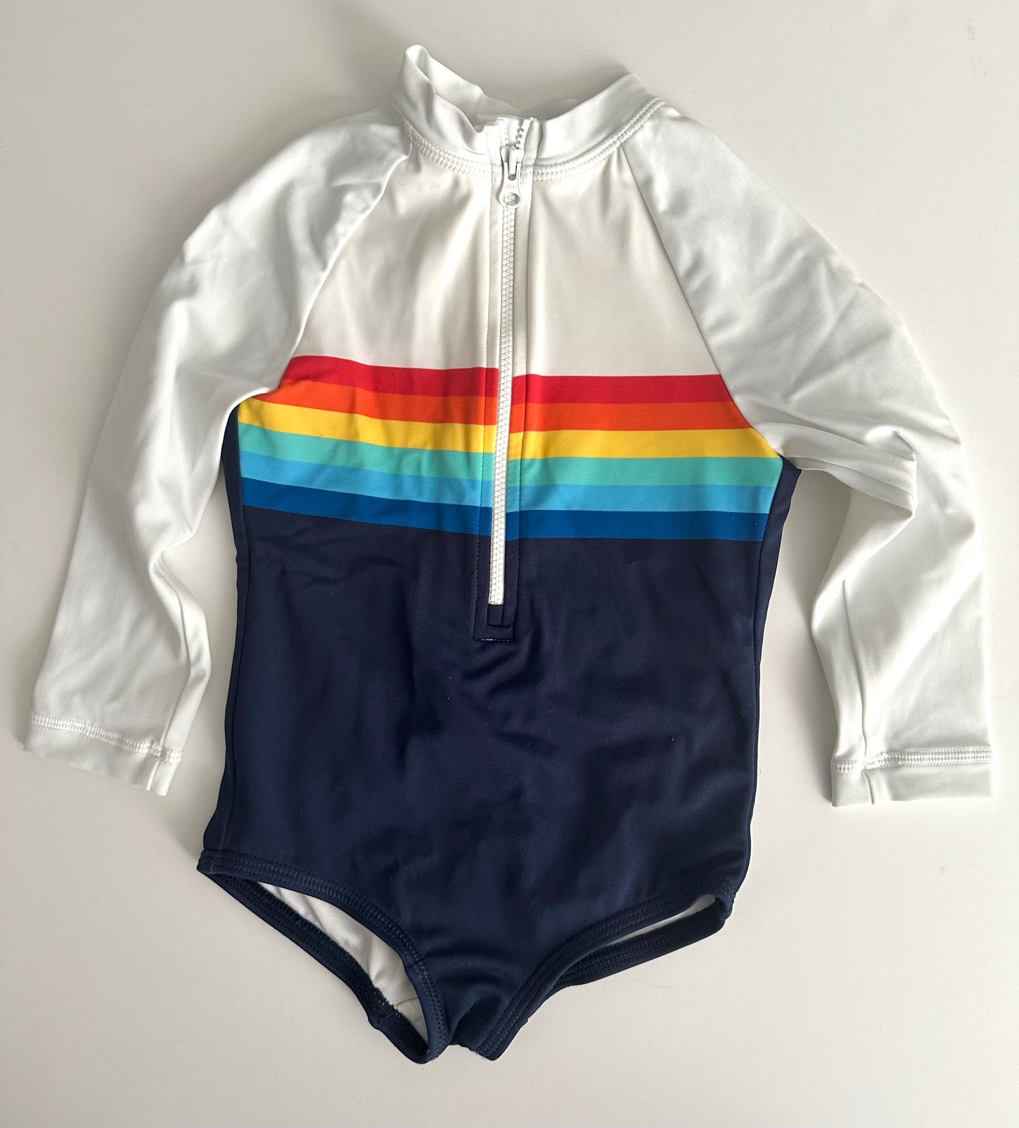 #48 Hanna Andersson girls 85 / 2T one piece swimsuit