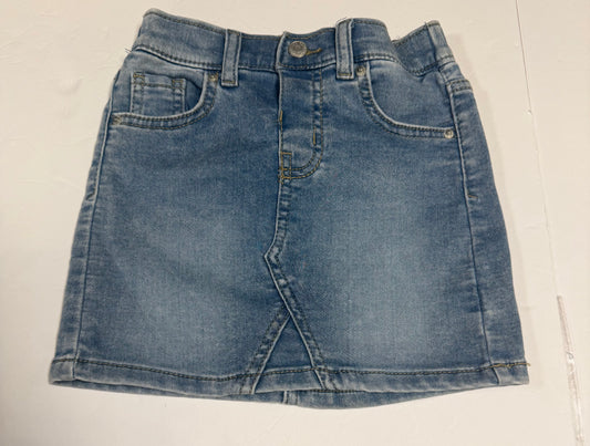 #141 Girls  4T Cat & Jack NWOT Jean Skirt