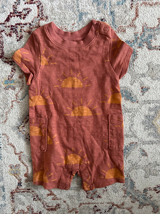 #29 Little Co Romper Onesie Boys 6 Months