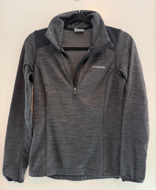 #146 - REDUCED Women's XS Columbia Black/Gray Quarter Zip
