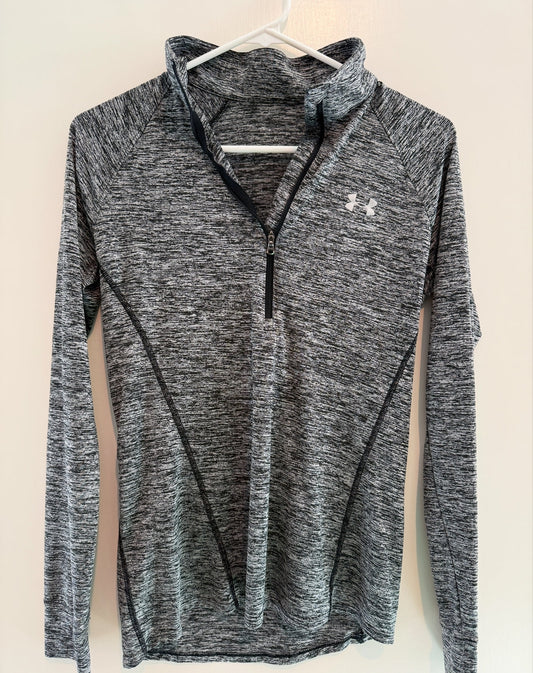 #146 - REDUCED Women's XS Under Armour Gray Quarter Zip