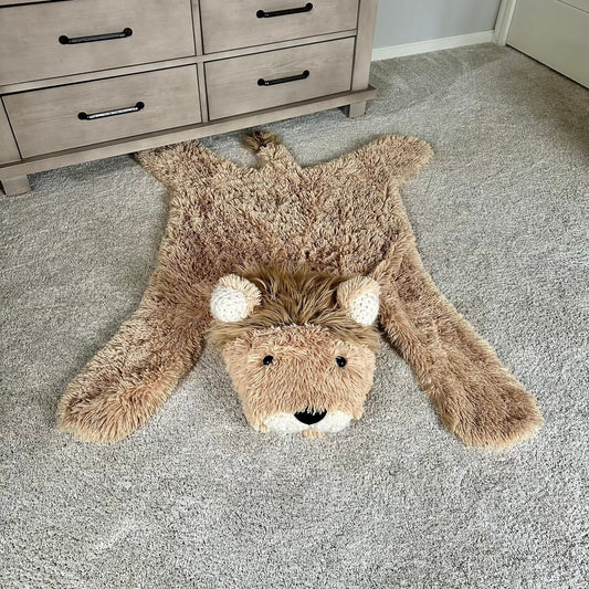 #113 GUC Lion Nursery Rug
