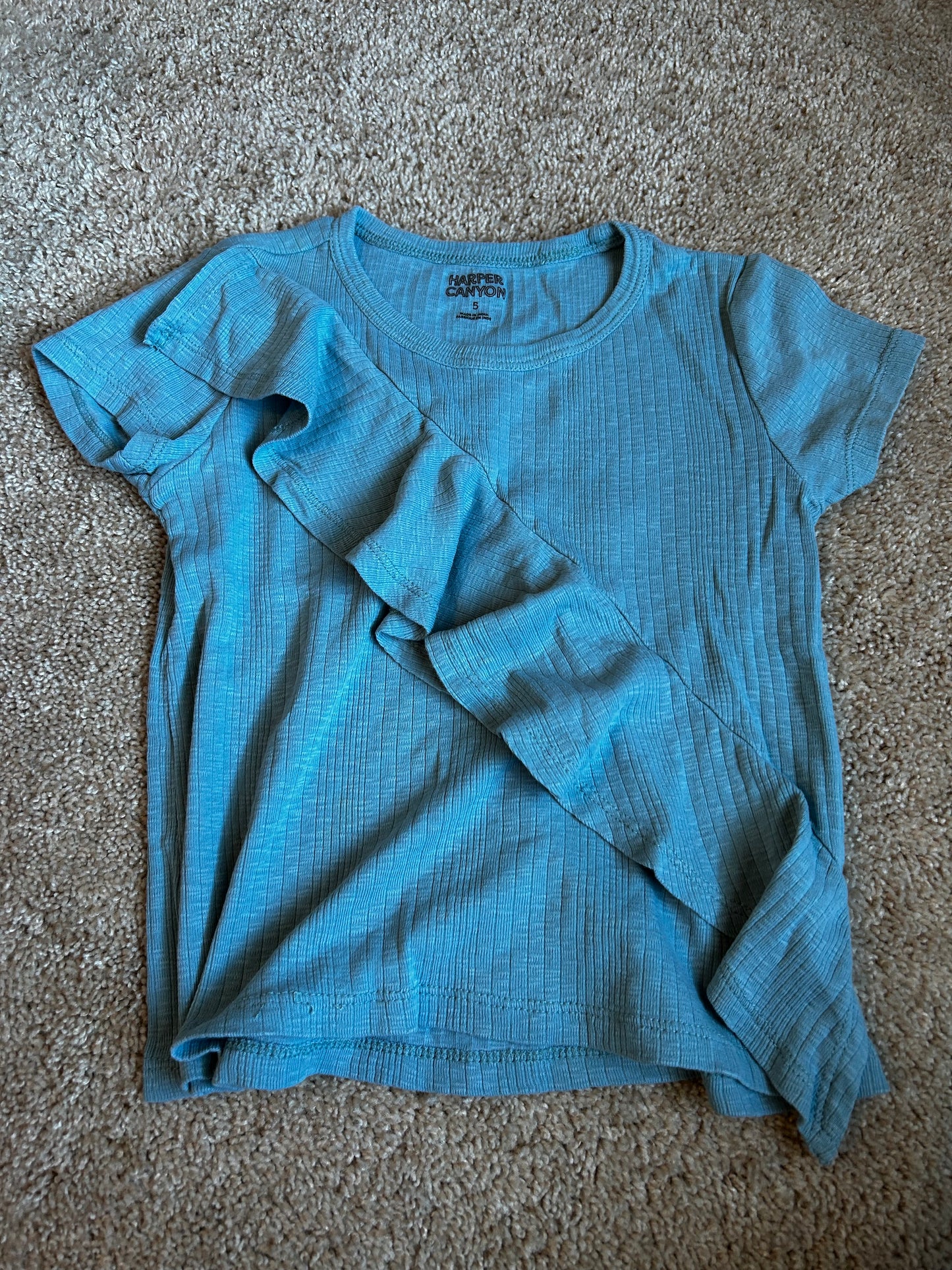 Harper Canyon girls top size 5 45247OR45212