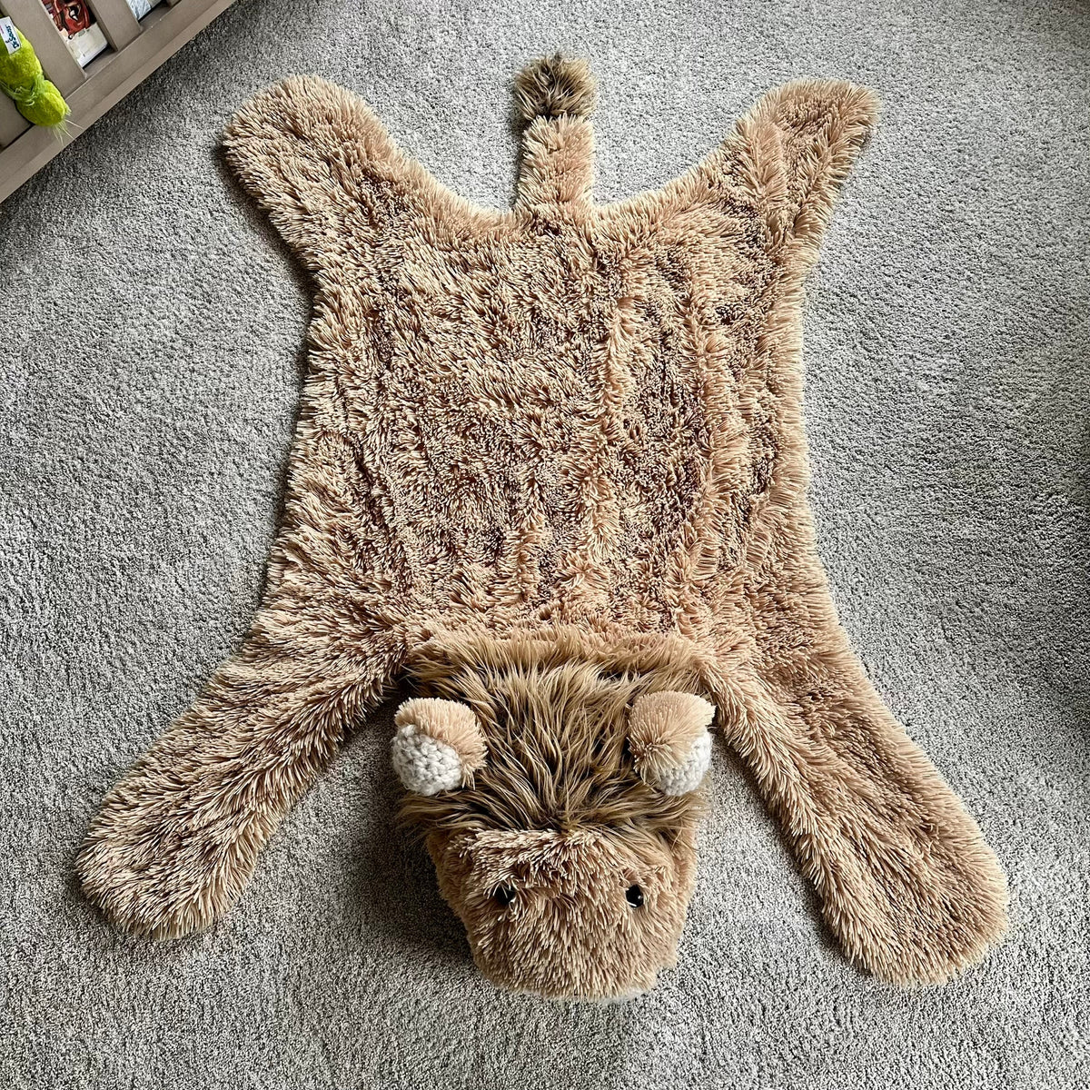 #113 GUC Lion Nursery Rug