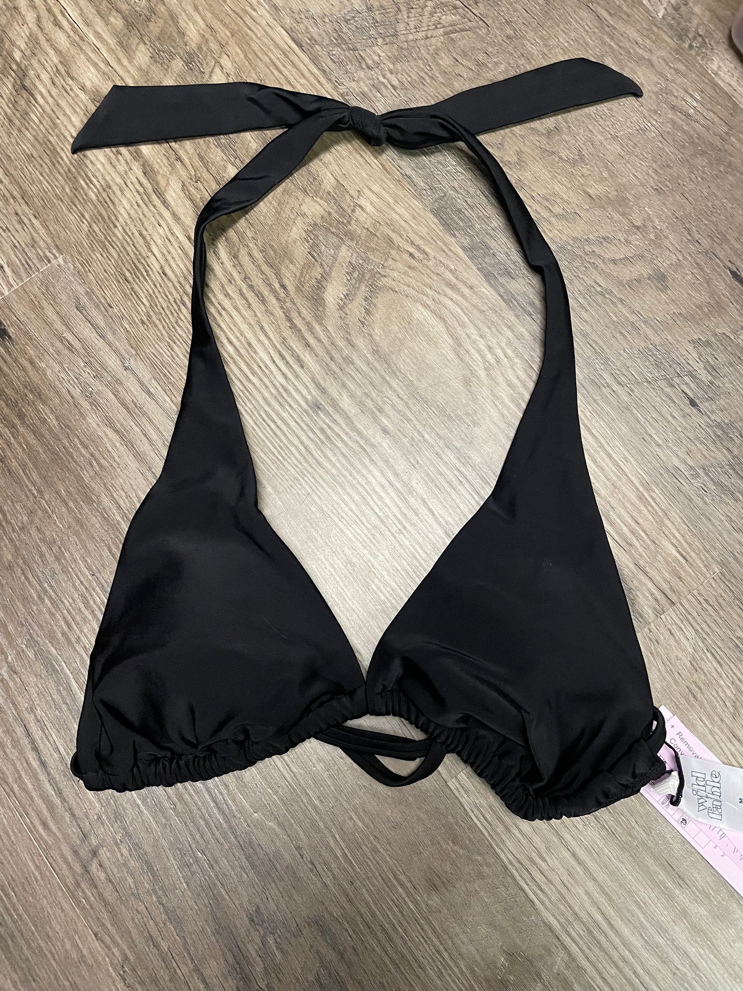 New Women L 10-12  bikini top. Wild fable. Black