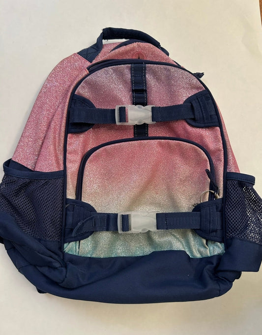 #200 Potterybarn Rainbow sparkle preschool/kindergarten bookbag