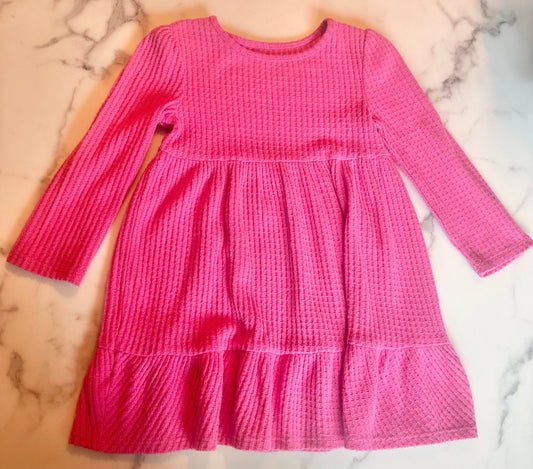 Seller #65 Girls 3T Jumping Beans pink waffle dress