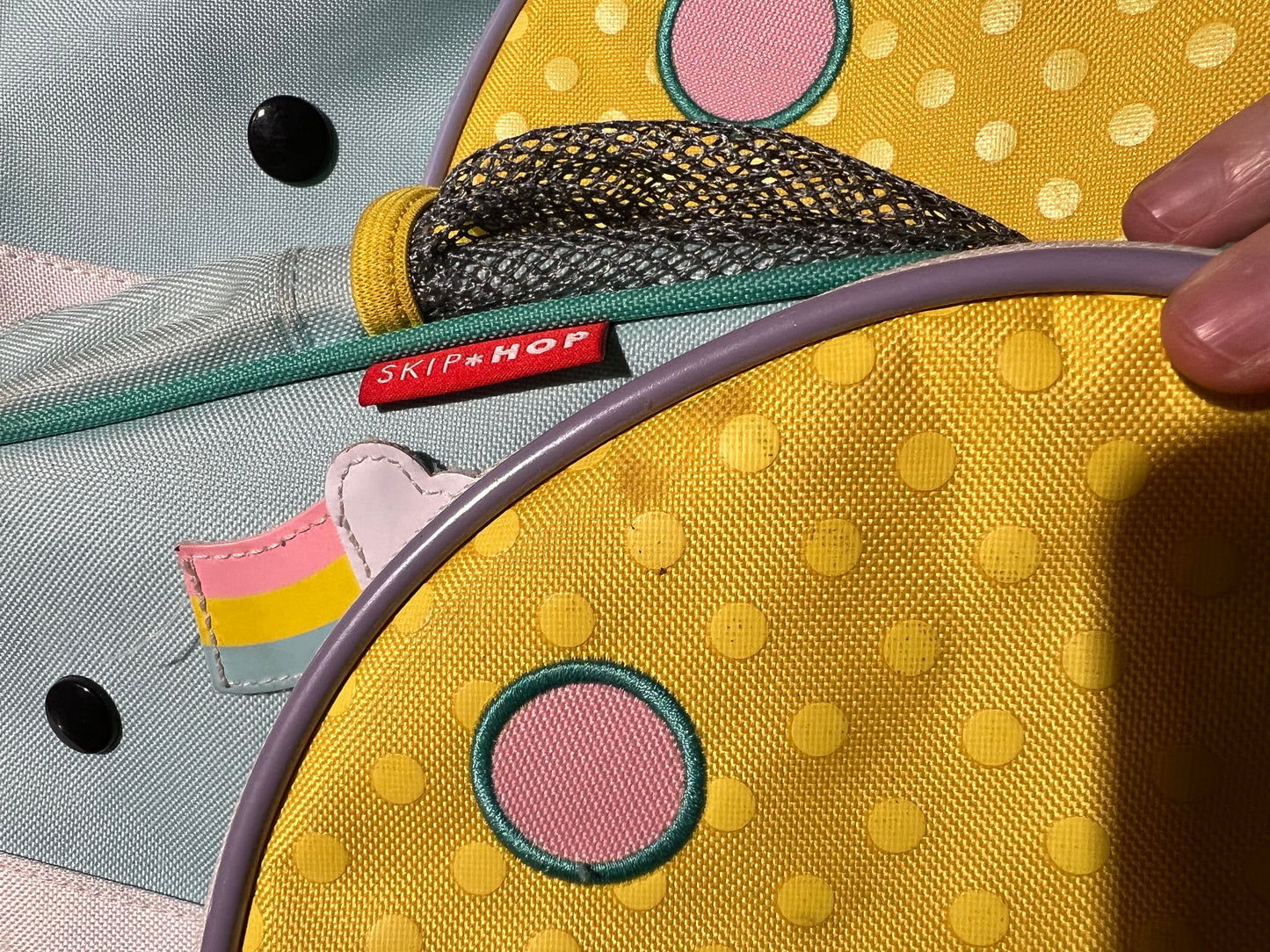 #98 SkipHop Unicorn Backpack and Suitcase set