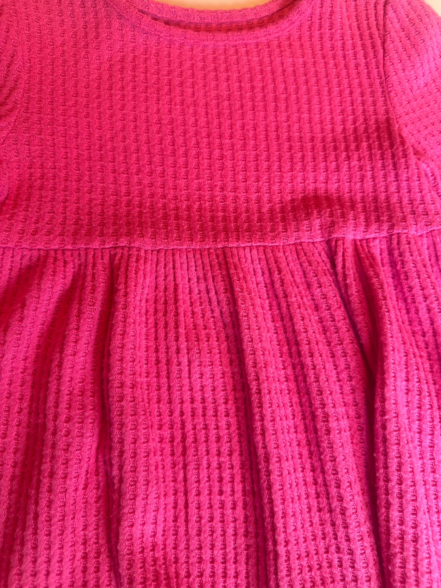 Seller #65 Girls 3T Jumping Beans pink waffle dress