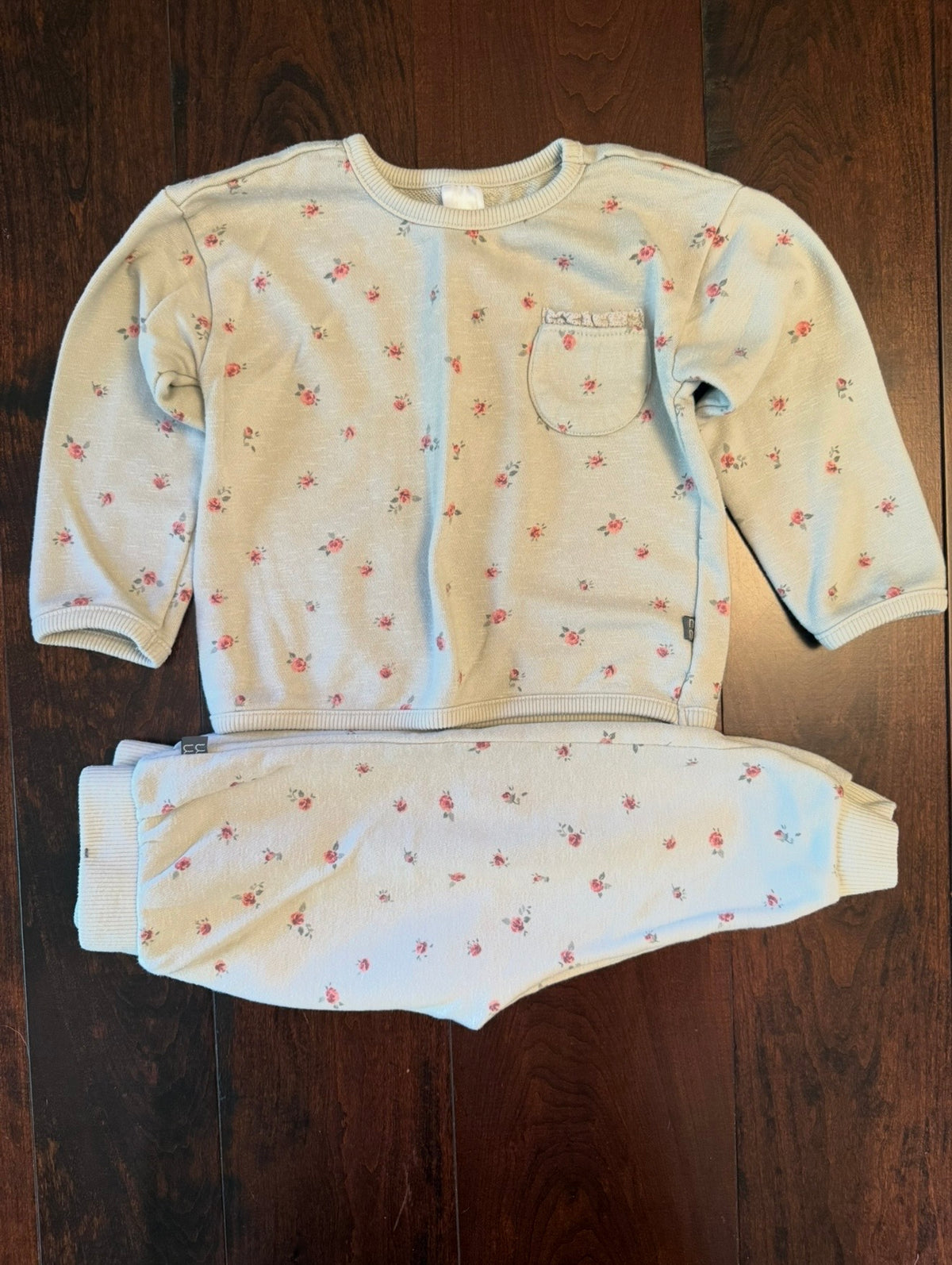 #28 Modern Moments Floral Sweats Set - Girls 18 Months