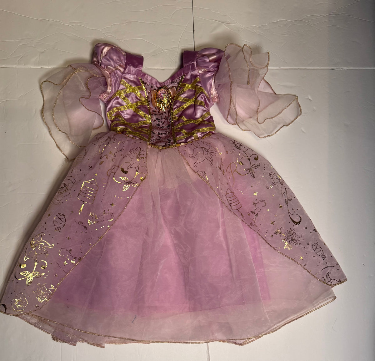 #141 Girls 3 Disney Rapunzel Costume