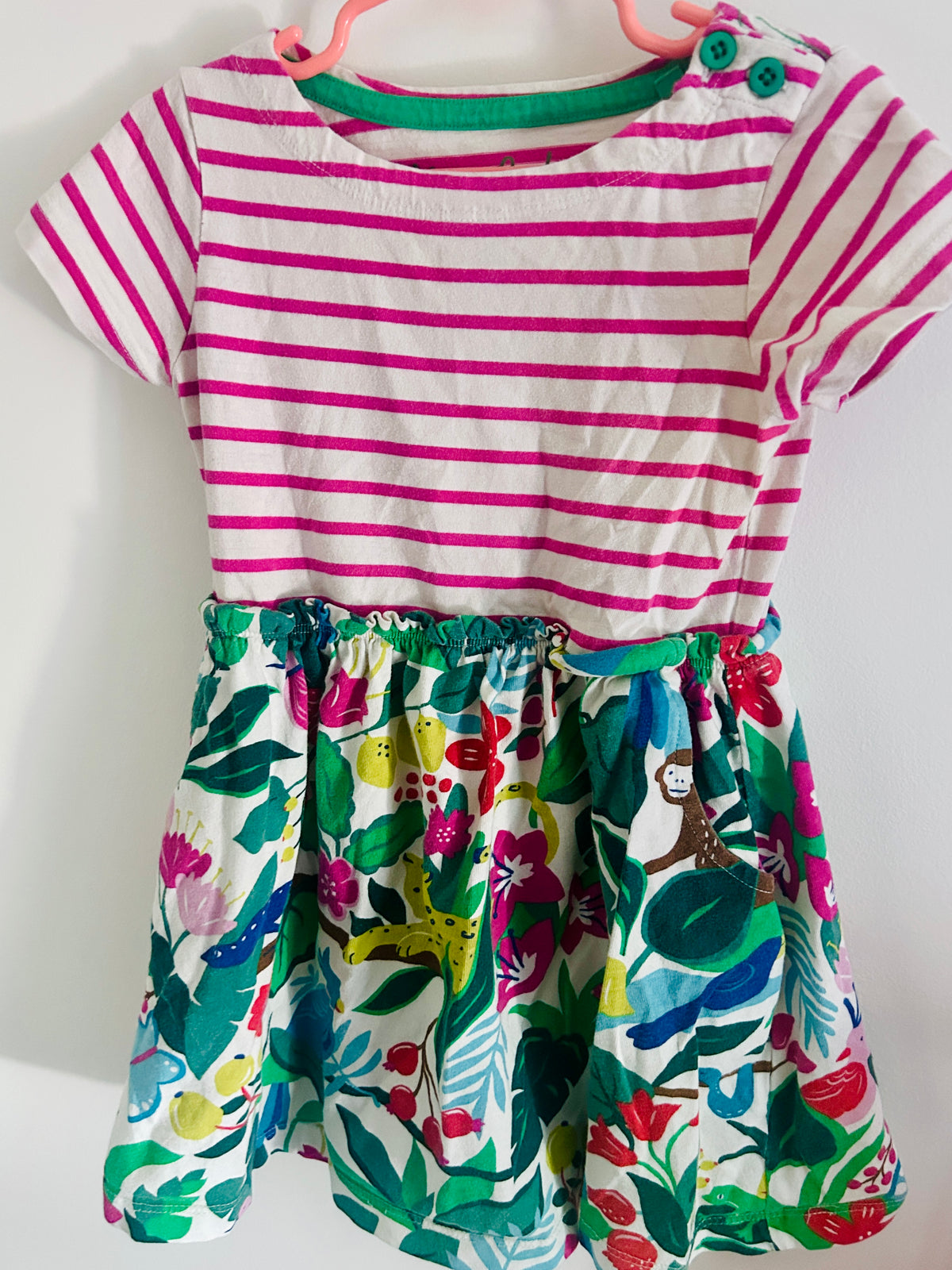 #15 Boden 3/4 Jungle Animal Dress