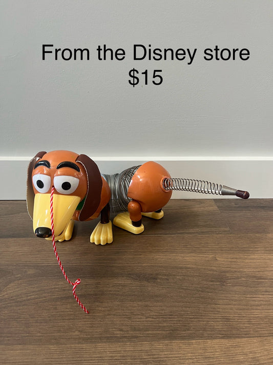 137 slinky dog Disney toy