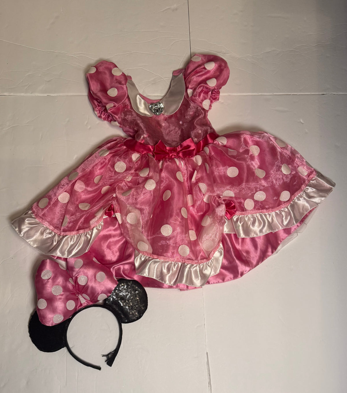 #141 Girls 3 Disney Minnie Mouse Costume
