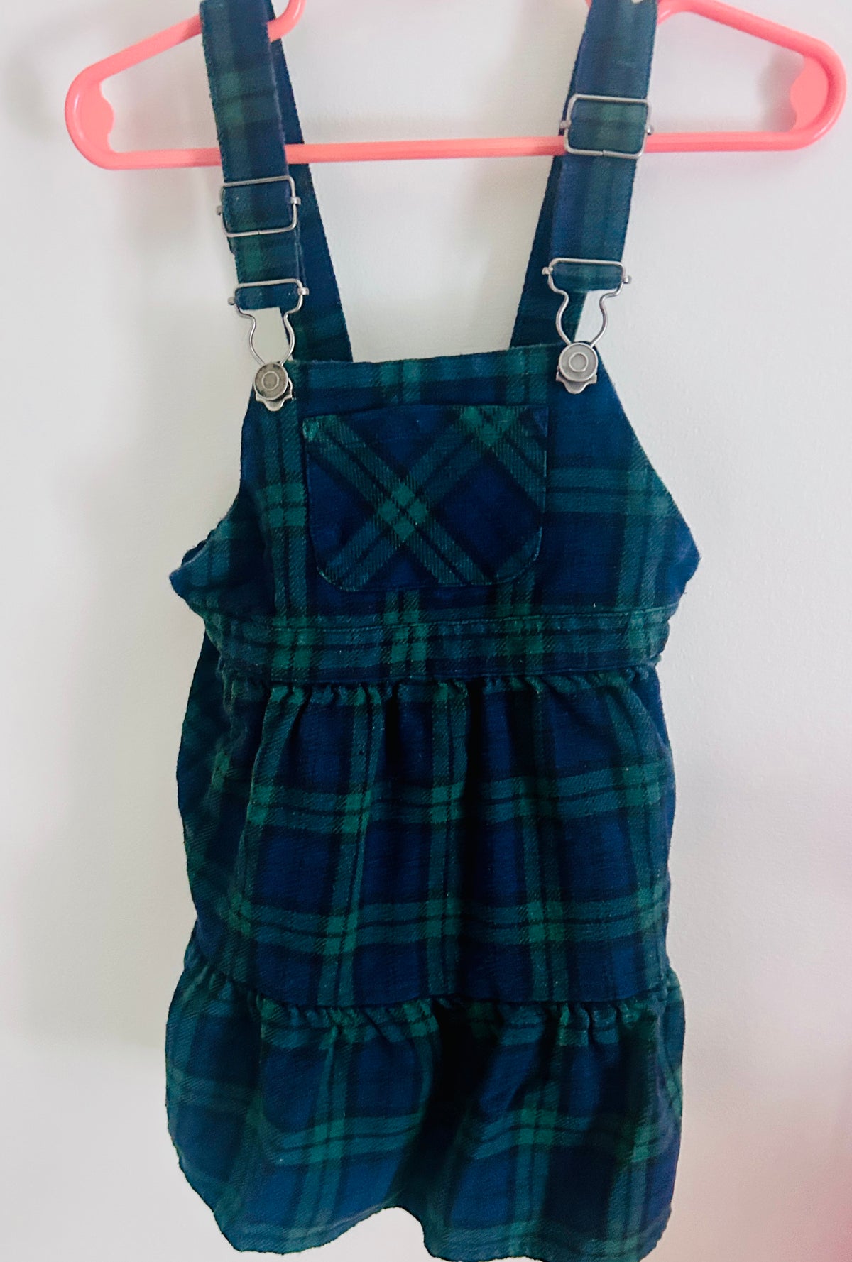 #15 Zara 2/3 Tartan Jumper Dress