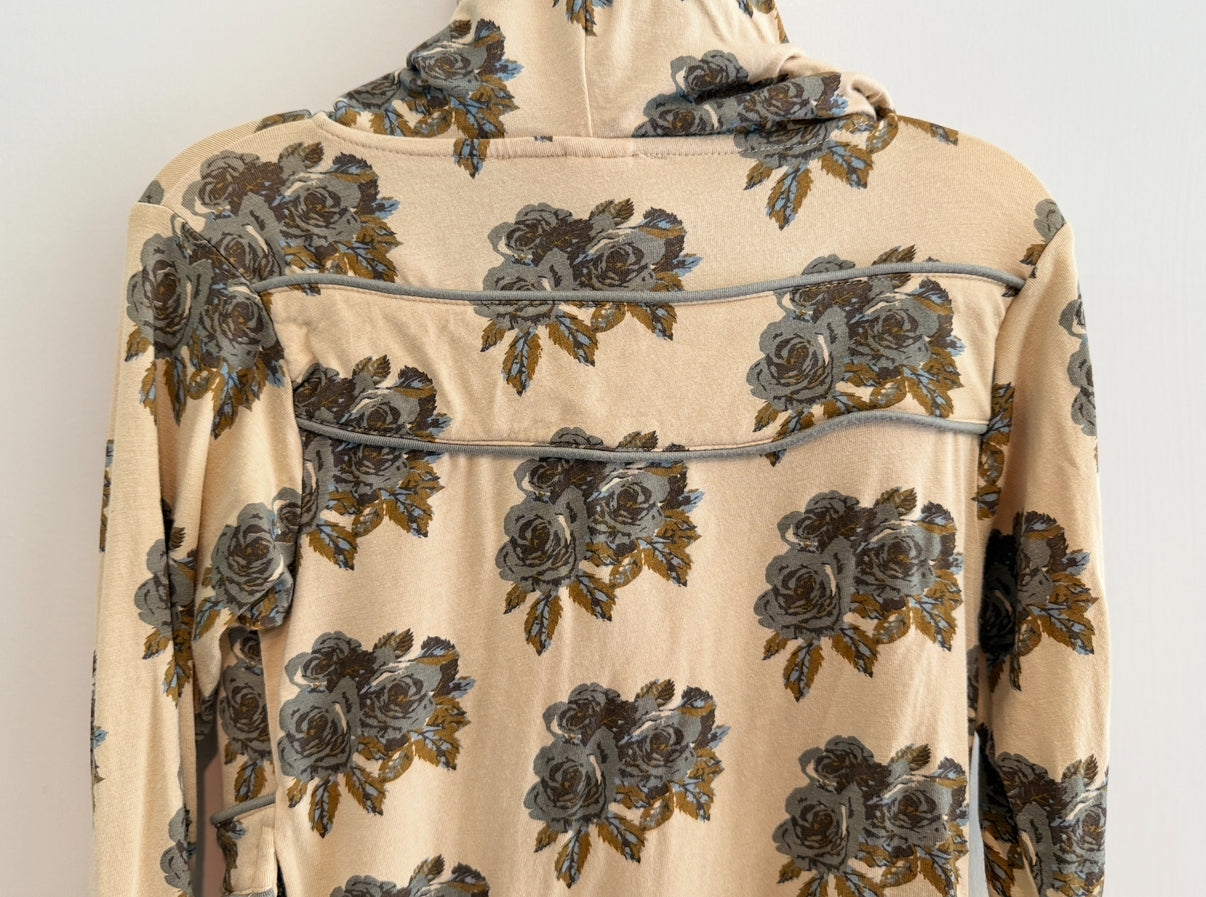 #146 - REDUCED Girls 5 Kate Quinn Floral Zip-Up | Worn Once