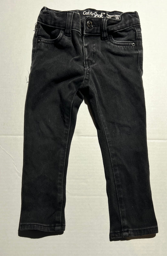 #98 Boys 2T Black Jeans