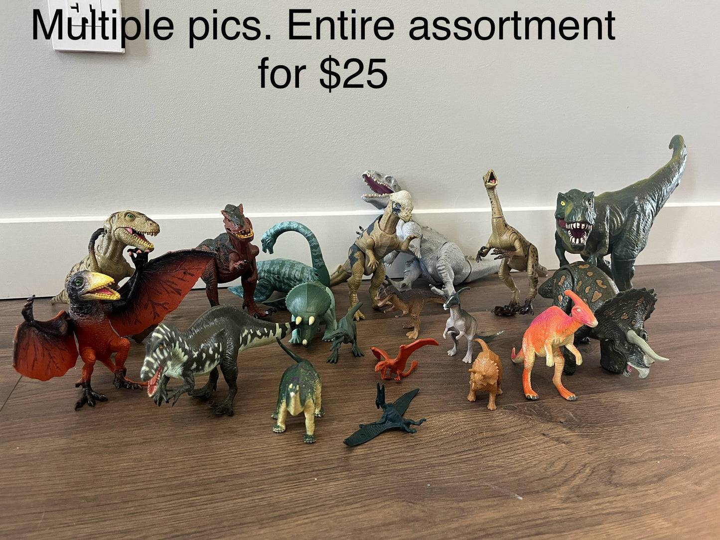 137 big dinosaur assortment
