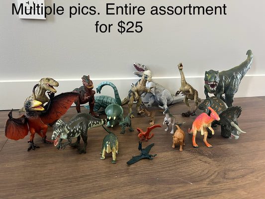 137 big dinosaur assortment