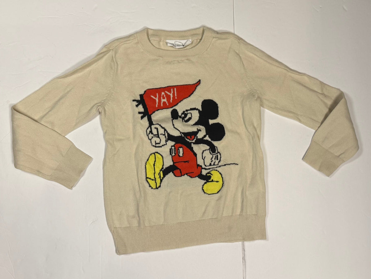 #141 Unisex 5 Baby Gap Disney Mickey Mouse Sweater
