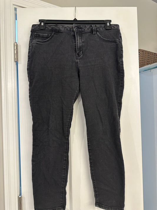 Black "D Jeans" - Women's Size 14