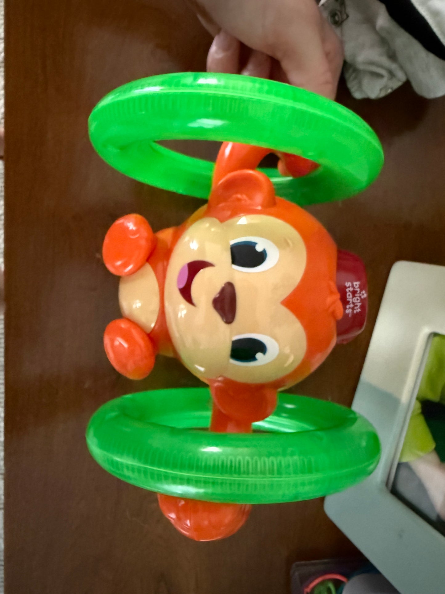 Seller #34 - Bright Starts Roll& Glow Monkey Toy