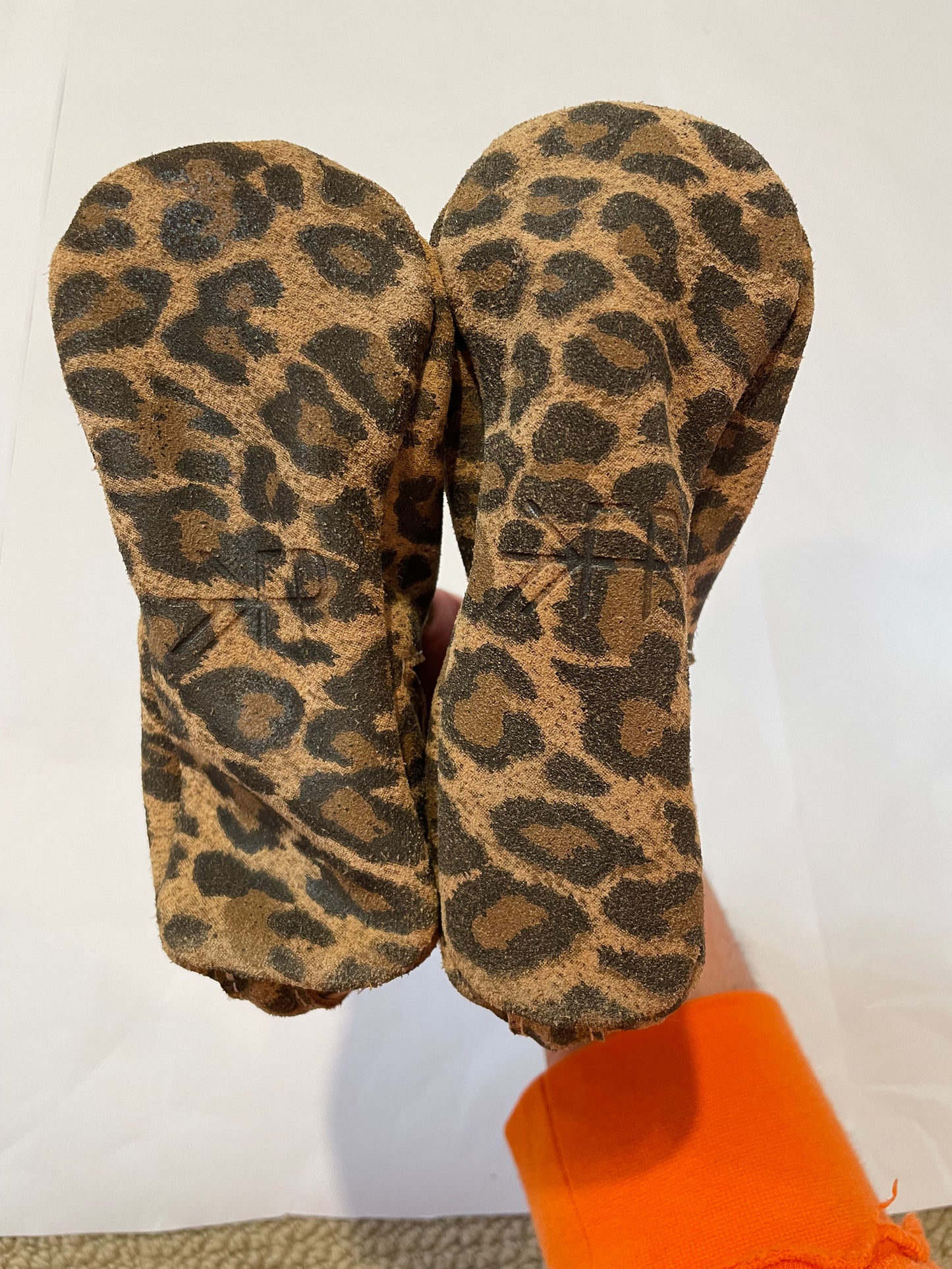 Freshly Picked Size 6 (8.5 Toddler) Leopard Chelsea Boot EUC