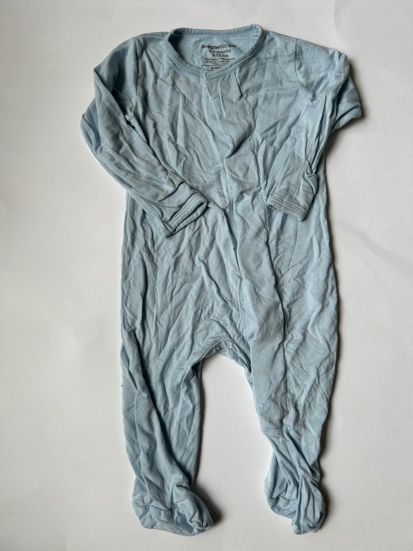 Seller 21 Baby boy magnetic me 0-3 mo blue