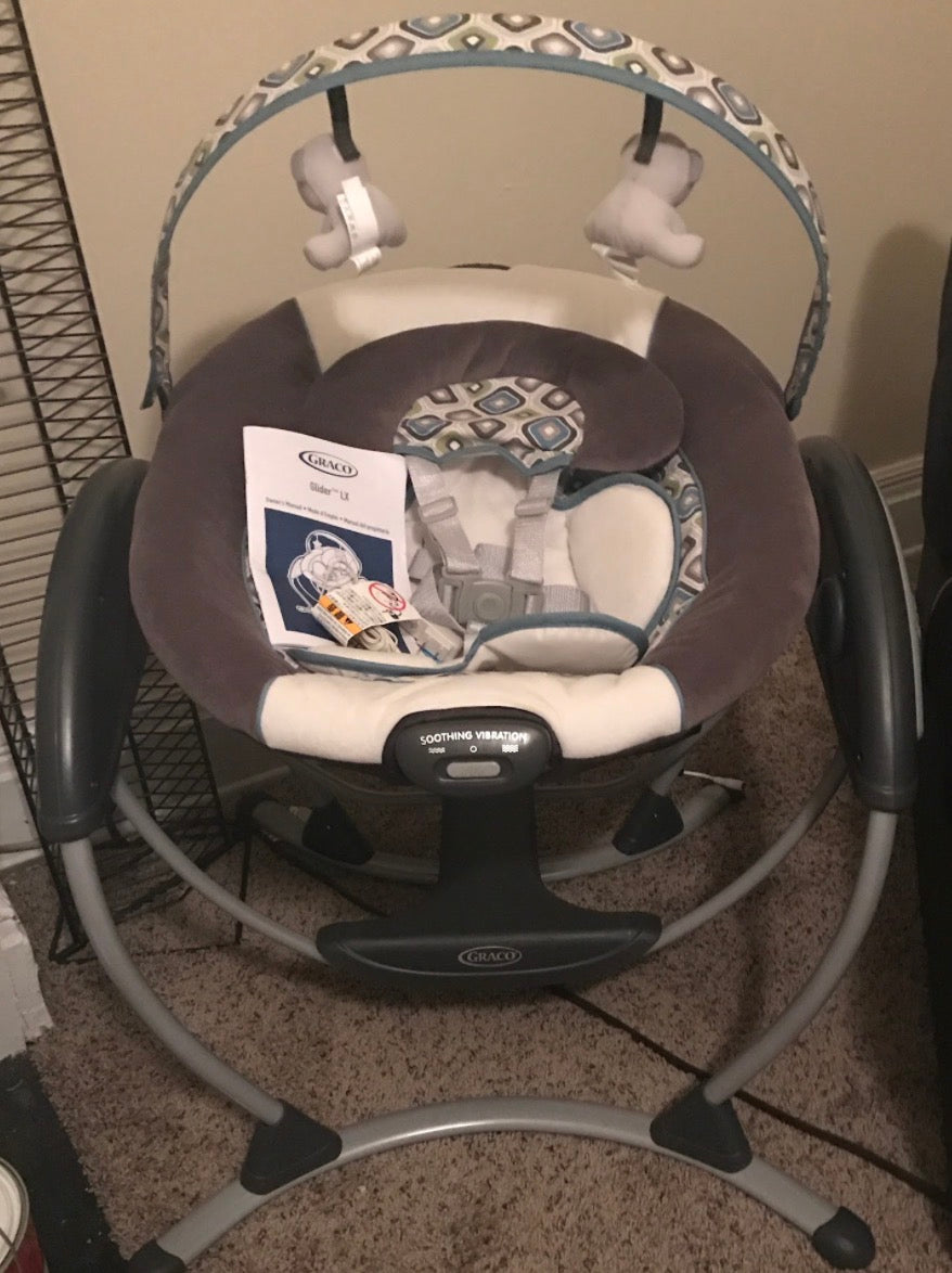 Seller #13 Graco Glider LX baby swing