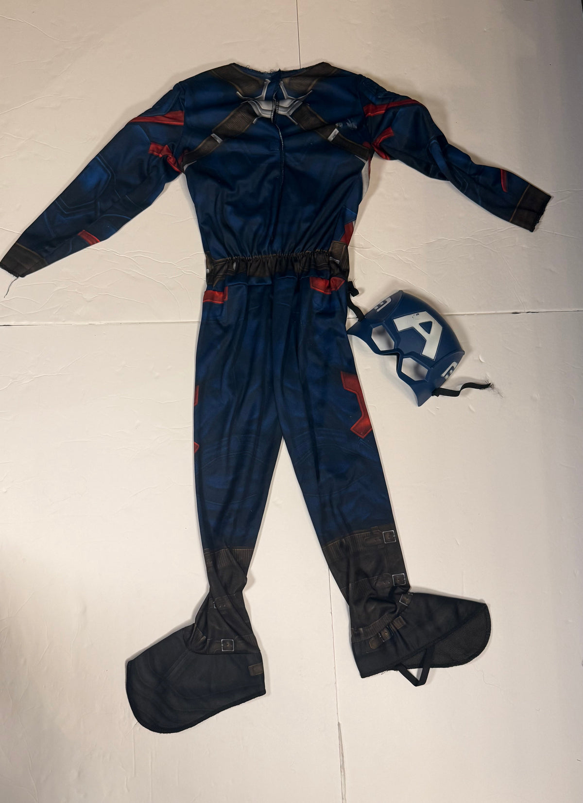 #141 Boys Small 6/7 Rubies Captain America Costume