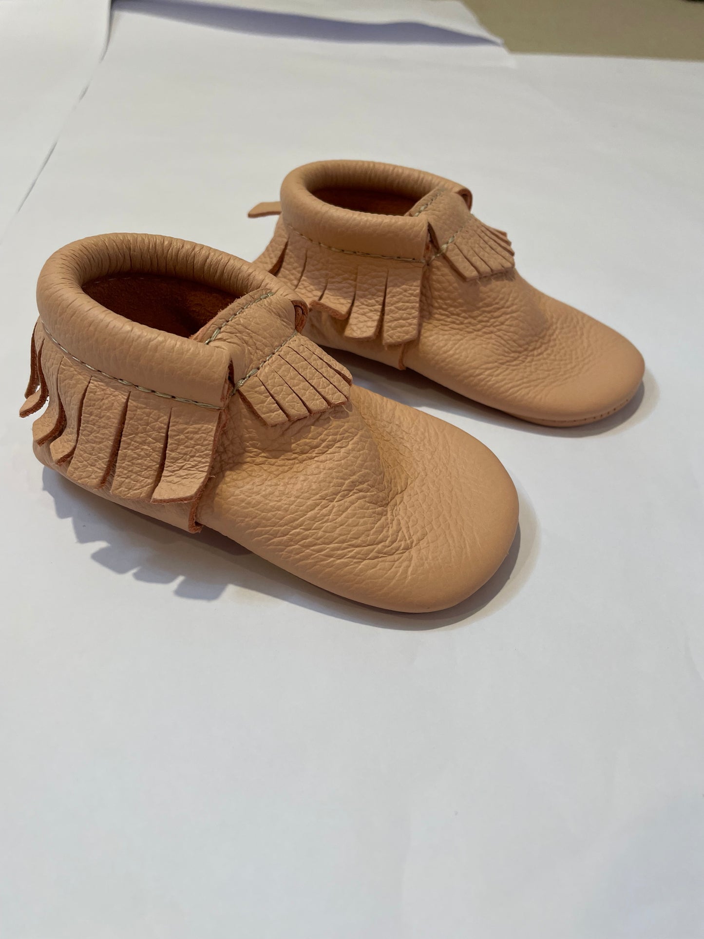 Freshly Picked Size 4 (Size 7T) Weathered Brown Mocs VGUC