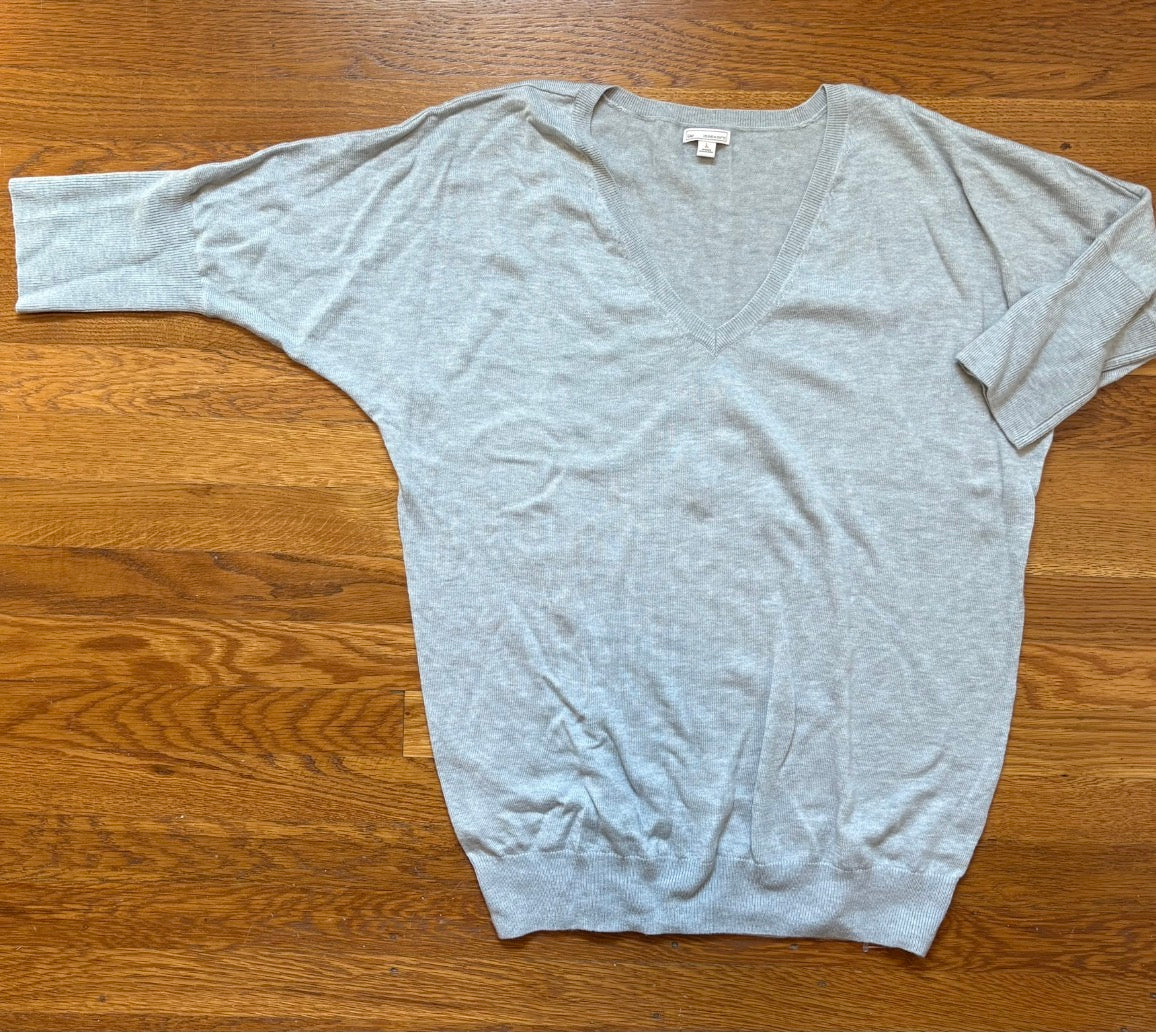 #22 Women’s Gap lightweight sweater dolman sleeve size large tall