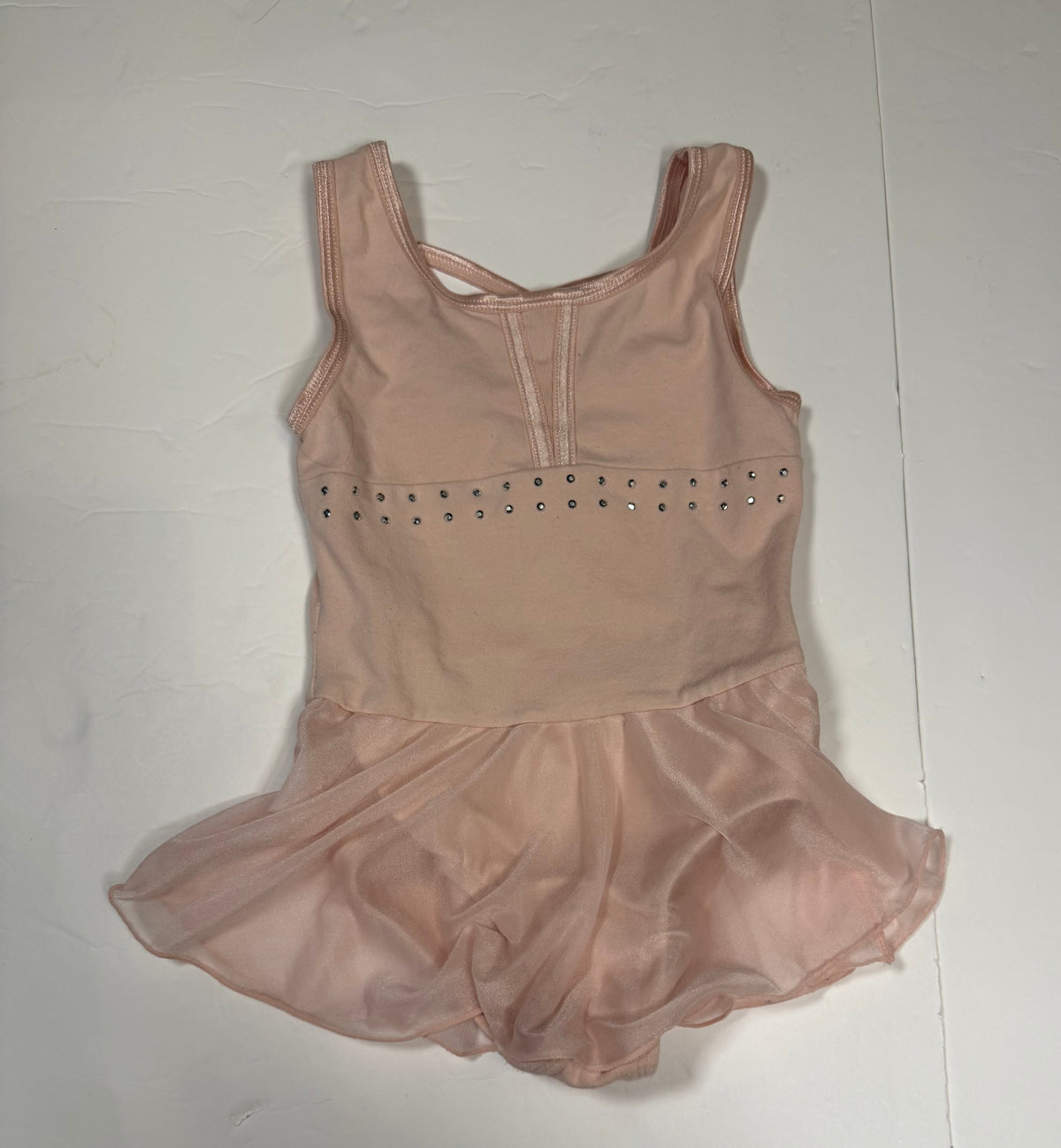 #141 Girls XS 4/5 Pink- More than Magic Pink with Rhinestone  2 of 2 available