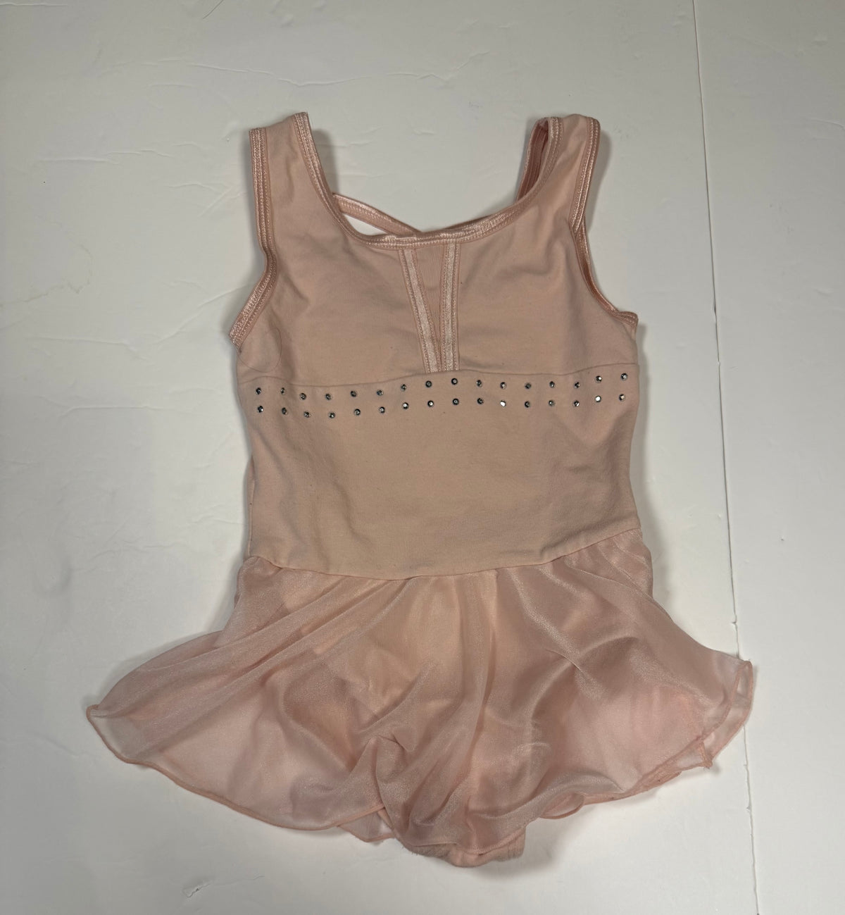 #141 Girls XS 4/5 Pink More than Magic Pink with Rhinestones  1 of 2 available
