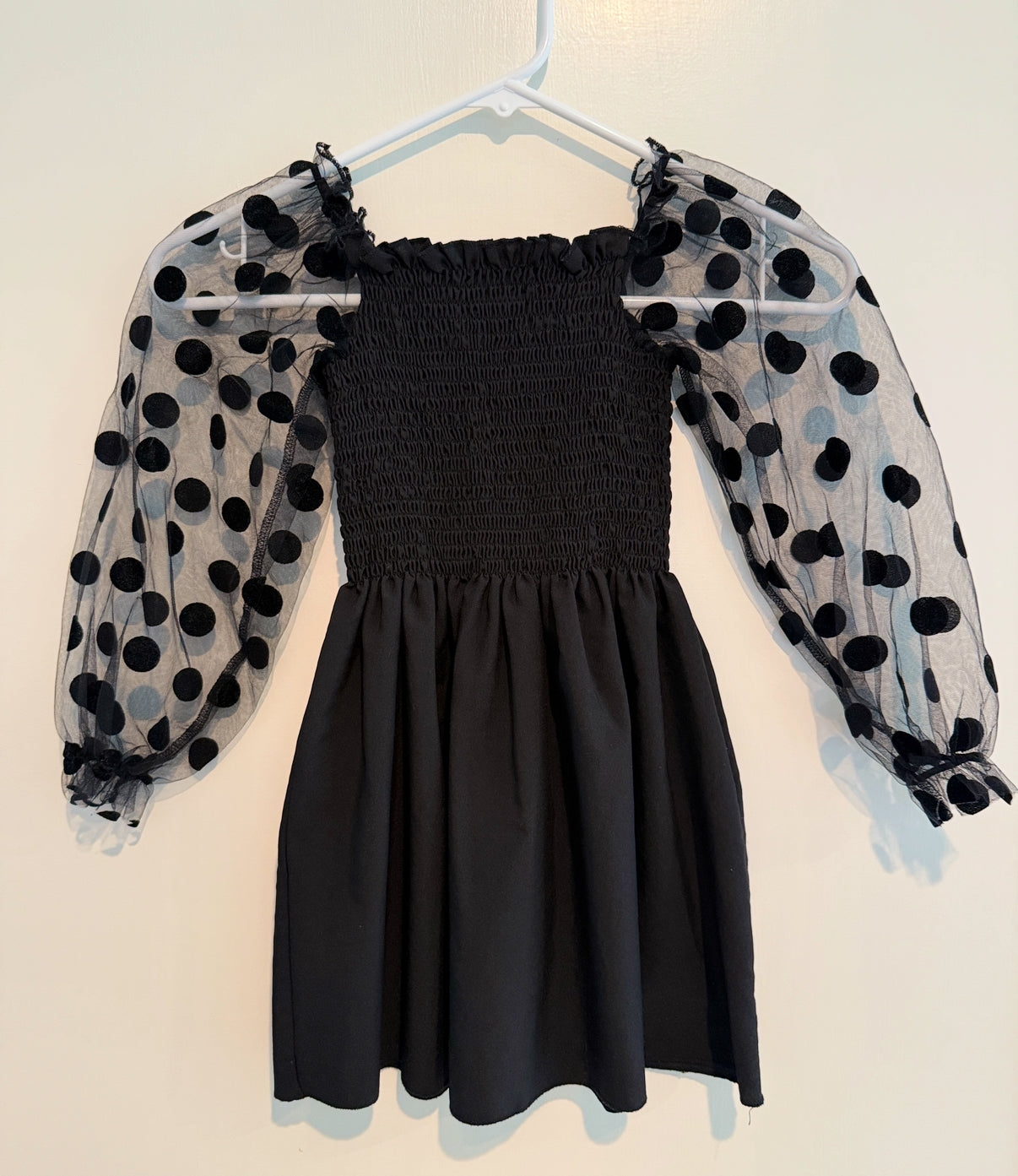 #146 - REDUCED - 4T BUNDLE of 2 Dresses | Black + Gold