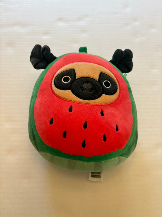 Seller 118 VGUC Pug Watermelon Squishmallow