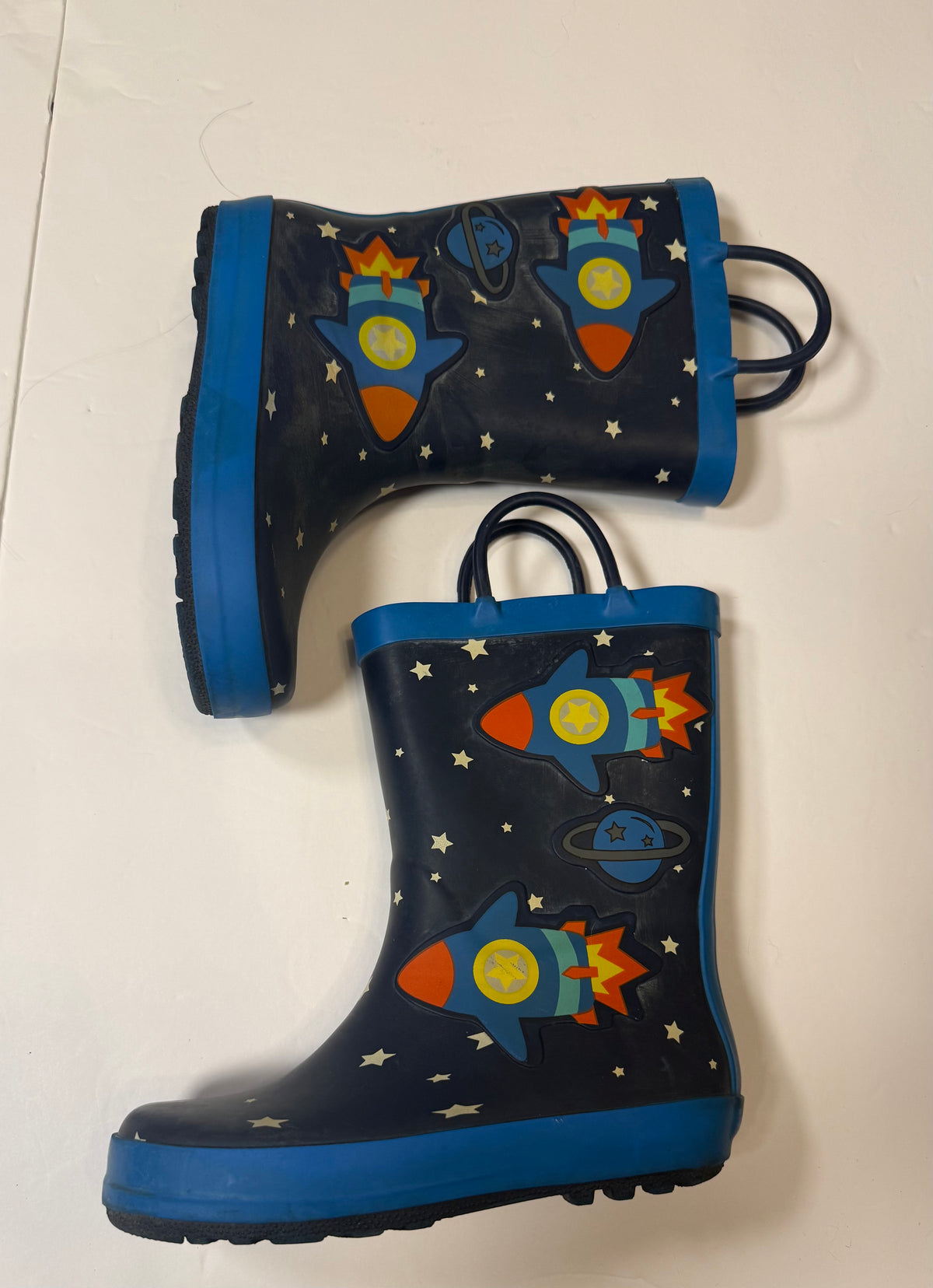 #141 unisex size 11 cat & jack space rain boots