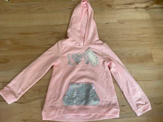 Seller 202 - NEW sequin sweatshirt - size xs 4/5