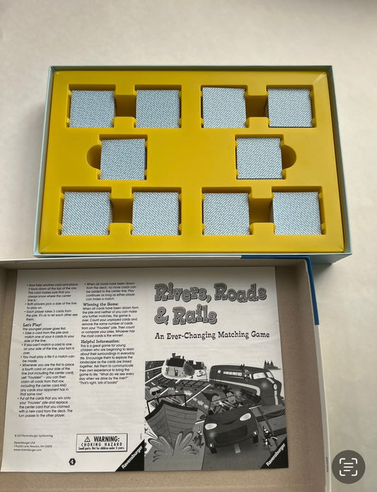 #200 River, Roads and Rails matching game