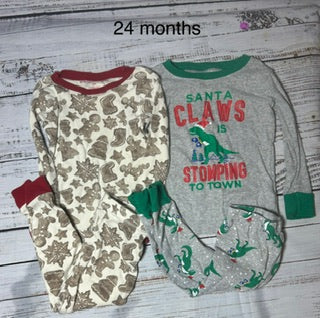 seller #62 24 month Christmas pajamas