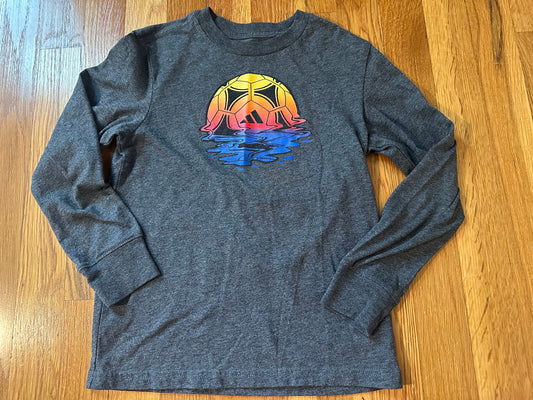 Seller #101 Adidas boys size 7 gray long sleeve